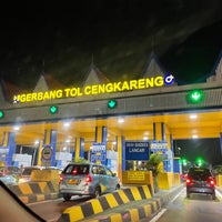 Photo taken at Gerbang Tol Cengkareng by Rika D. on 3/21/2022