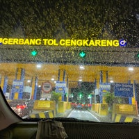 Photo taken at Gerbang Tol Cengkareng by Rika D. on 5/29/2022