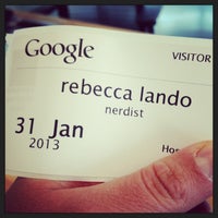 Photo taken at Google YouTube by rebecca l. on 1/31/2013