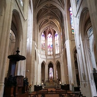 Photo taken at Église Saint-Gervais Saint-Protais by volkermampft on 7/17/2020