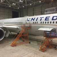 Photo taken at United Hangar by frank C. on 2/10/2017