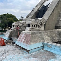 Photo taken at Monumento a La Raza by Santiago A. on 7/15/2022
