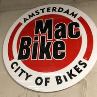 Photo taken at MacBike Amsterdam Centraal Oost by Brian R. on 6/25/2018