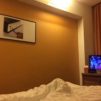 Photo taken at Albert Hotel by Ingrīda K. on 10/17/2016