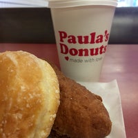 Photo taken at Paula&amp;#39;s Donuts by Ross P. on 8/13/2016