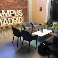 Photo taken at Campus Madrid by Google by Jose P. on 8/8/2018
