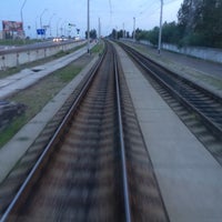 Photo taken at Станція швидкісного трамваю «Генерала Ватутіна» by Tamila F. on 6/20/2016