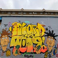 Photo taken at Stockwell Graffiti Hall Of Fame by Topher T. on 11/15/2021