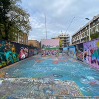 Photo taken at Stockwell Graffiti Hall Of Fame by Topher T. on 11/8/2021
