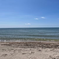 Photo taken at Cobourg Beach by Kristy on 8/14/2021
