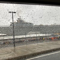 Photo taken at Cape Liberty Cruise Terminal by Adam W. on 10/2/2022