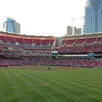 Photo taken at Great American Ball Park by Joe G. on 4/22/2013