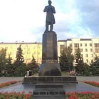 Photo taken at Сквер им. Тукая by George G. on 9/4/2016