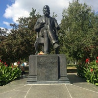 Photo taken at Памятник А. М. Бутлерову by George G. on 9/4/2016