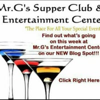 Photo taken at Mr G&#39;s Supperclub and Entertainment Center by ᴡ P. on 3/3/2013