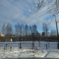 Photo taken at Стадион Школы 72 by Sasha A. on 1/31/2013