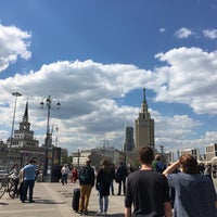 Photo taken at Komsomolskaya Square by Kristina M. on 5/7/2016