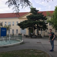 Photo taken at Campus der Universität Wien - Altes AKH by Kristina M. on 4/24/2018