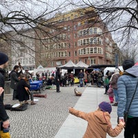 Photo taken at Wochenmarkt am Kollwitzplatz by Kristina M. on 2/26/2022