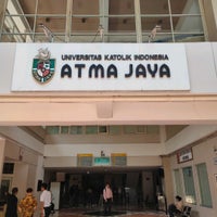 Photo taken at Universitas Katolik Indonesia Atma Jaya by Satya W. on 2/10/2020