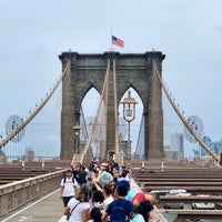 Photo taken at Brooklyn Bridge by Marius F. on 9/12/2019