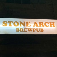 Photo taken at Stone Arch Brewpub by Mike M. on 10/21/2021