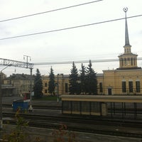 Photo taken at Мост над ж/д вокзалом by Sergey I. on 10/2/2012