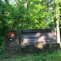 Photo taken at Chattahoochee River NRA - Sope Creek by Vanessa M. on 5/9/2021