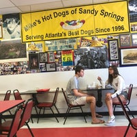 Photo taken at Mike&amp;#39;s Chicago Hot Dogs by Vanessa M. on 7/18/2018