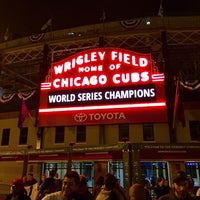 Photo taken at Wrigley Field by Pat H. on 11/4/2016