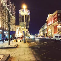 Photo taken at Остановка «Пушкинская площадь» by Дмитрий К. on 12/20/2016