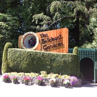 Photo taken at Butchart Gardens by Andrew B. on 5/4/2013