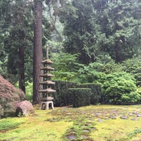 Photo taken at Portland Japanese Garden by Becky S. on 5/14/2016