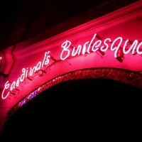 Photo taken at Cardinal&amp;#39;s burlesque bar by Barbucha S. on 12/17/2016