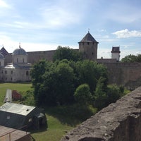 Photo taken at Ivangorod castle by Анастасия И. on 6/13/2013