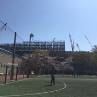 Photo taken at Tokyo Metropolitan Gymnasium Futsal Court by yuki y. on 3/25/2018