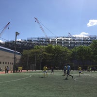 Photo taken at Tokyo Metropolitan Gymnasium Futsal Court by yuki y. on 4/8/2018