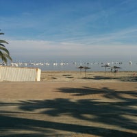 Photo taken at Playa de Santiago de la Ribera by Domingo G. on 1/2/2017