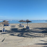 Photo taken at Playa de Santiago de la Ribera by Domingo G. on 12/23/2018