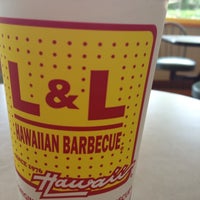 Photo taken at L&amp;amp;L Hawaiian Barbecue by Meredith M. on 5/27/2013