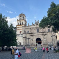 Photo taken at Iglesia de Coyoacán by alexandra k. on 7/8/2022