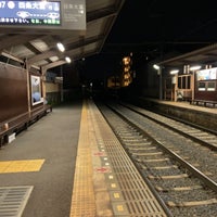 Photo taken at Randen-Saga Station (A12) by かあさく 烏. on 3/20/2022