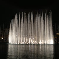 Photo taken at The Dubai Fountain by Konstantin G. on 5/13/2013