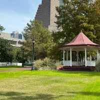 Photo taken at Sam Houston Park by Tomáš H. on 11/27/2023