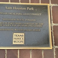 Photo taken at Sam Houston Park by Tomáš H. on 11/27/2023