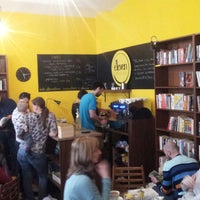 Photo taken at Eleven Books &amp;amp; Coffee by Eleven Books &amp;amp; Coffee on 4/8/2016