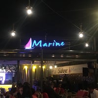 Photo taken at Marine Cafe &amp;amp; Bistro by سونغول☘️☘️ on 4/16/2022