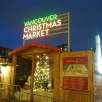 รูปภาพถ่ายที่ Vancouver Christmas Market โดย Melike Baler Karabucak . เมื่อ 12/1/2012