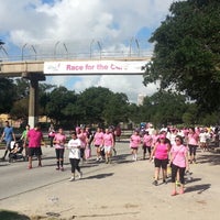 Photo taken at Susan G. Komen Race For The Cure by Quy T. on 10/5/2013