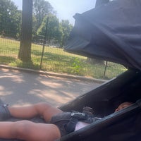Photo taken at Brower Park by Amanda C. on 7/12/2023